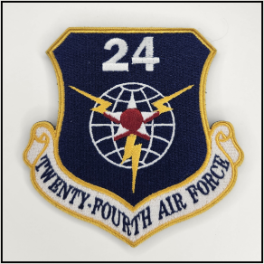 24th Air Force - Patch - [product_type} - RLH Design Group