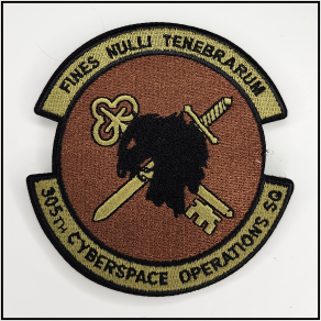 305th Cyberspace Operations Squadron - Patch