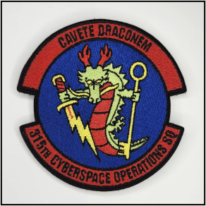 315th Cyberspace Operations Squadron - Patch