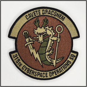 315th Cyberspace Operations Squadron - Patch - [product_type} - RLH Design Group