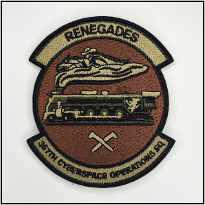 367th Cyberspace Operations Squadron - Patch - [product_type} - RLH Design Group