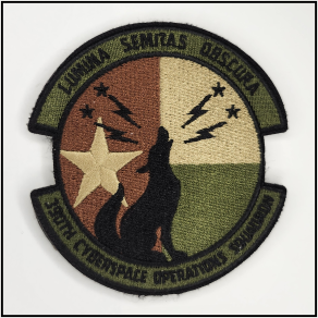390th Cyberspace Operations Squadron Morale - Patch