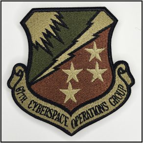 67 Cyberspace Operations Group - Patch - [product_type} - RLH Design Group