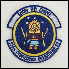 836th Cyberspace Operations Squadron - Patch - [product_type} - RLH Design Group