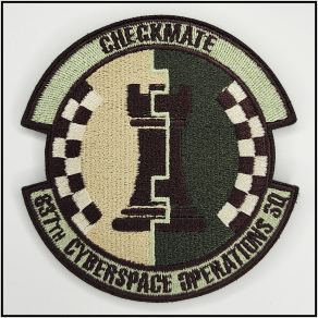 837th Cyberspace Operations Squadron - Patch - [product_type} - RLH Design Group