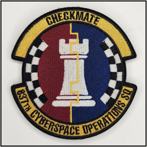 837th Cyberspace Operations Squadron - Patch - [product_type} - RLH Design Group