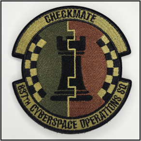 837th Cyberspace Operations Squadron - Patch - [product_type} - RLH Design Group