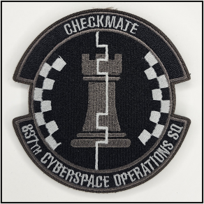 837th Cyberspace Operations Squadron - Patch - [product_type} - RLH Design Group