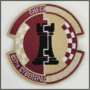 837th Cyberspace Operations Squadron - Patch - [product_type} - RLH Design Group