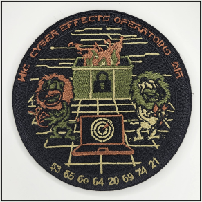 Cyber Effects Operations Weapons Instructor Course 21A - Patch - [product_type} - RLH Design Group
