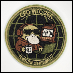 Cyber Effects Operations Weapons Instructor Course 26A - Patch - [product_type} - RLH Design Group