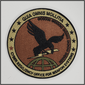 Cyber Resiliency Office for Weapons Systems - Patch - [product_type} - RLH Design Group