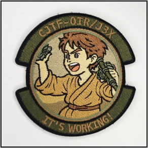 Combined Joint Task Force Operation Inherent Resolve J3X - Patch - [product_type} - RLH Design Group