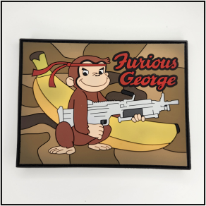 Furious George - Patch - [product_type} - RLH Design Group