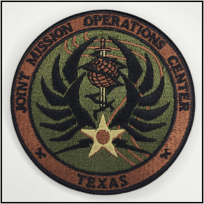 Joint Mission Operations Center Texas - Patch - [product_type} - RLH Design Group