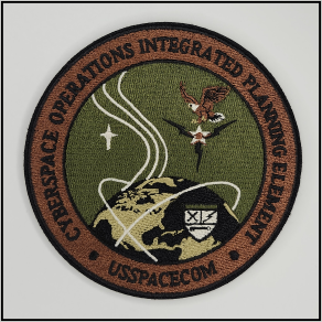 USSPACECOM Cyber Operations Integrated Planning Element - Patch - [product_type} - RLH Design Group