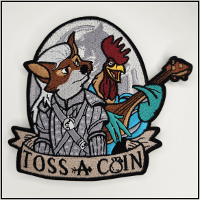Toss A Coin - Robin of Rivia - Patch - [product_type} - RLH Design Group