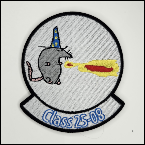 Undergraduate Cyber Warfare Training Class 25-08 - Patch - [product_type} - RLH Design Group