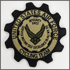 USAF Cycling Team 2022 Season - Patch - [product_type} - RLH Design Group