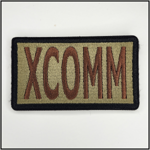 XCOMM Duty Identifier - Patch - [product_type} - RLH Design Group
