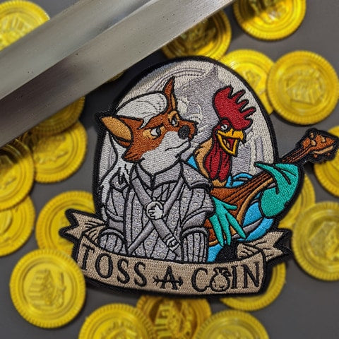 Toss A Coin - Robin of Rivia - Patch - [product_type} - RLH Design Group