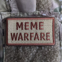 Meme Warfare Duty Identification - Patch - [product_type} - RLH Design Group