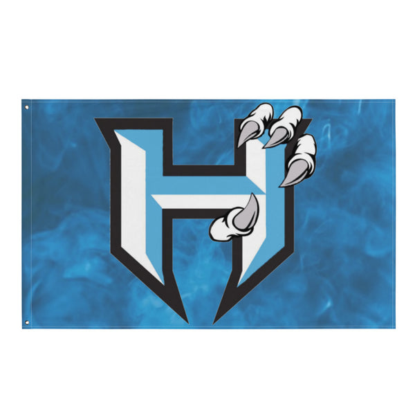 "Jr Hawks" Horizontal Flag - [product_type} - RLH Design Group