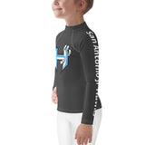 "San Antonio Jr Hawks" Kids Rash Guard - [product_type} - RLH Design Group