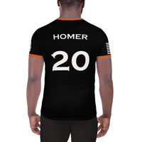 390 COS Men's Athletic Volleyball Shirt - Homer