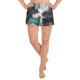 Shorts ~ Jr Hawks Graffiti Tie-Dye Women's Athletic - [product_type} - RLH Design Group