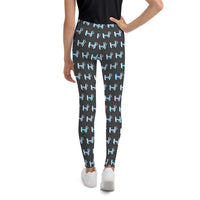 "Jr Hawks" Youth Leggings - [product_type} - RLH Design Group