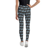 "Jr Hawks" Youth Leggings - [product_type} - RLH Design Group