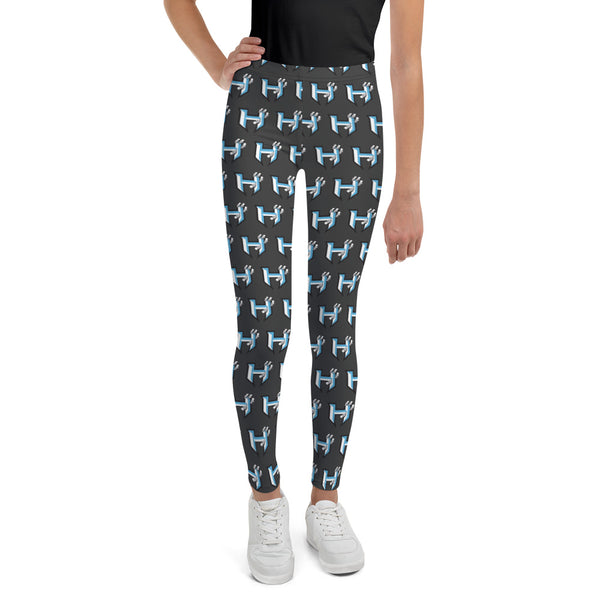 "Jr Hawks" Youth Leggings - [product_type} - RLH Design Group