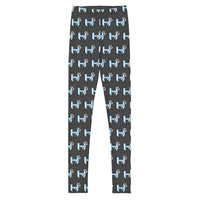 "Jr Hawks" Youth Leggings - [product_type} - RLH Design Group