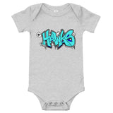 "Jr Hawks Graffiti" Baby Short Sleeve Onesie - [product_type} - RLH Design Group