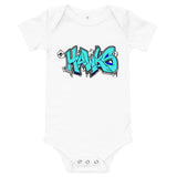 "Jr Hawks Graffiti" Baby Short Sleeve Onesie - [product_type} - RLH Design Group