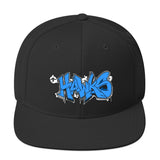 Snapback Hat ~ Jr Hawks Graffiti - [product_type} - RLH Design Group