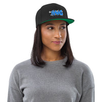 Snapback Hat ~ Jr Hawks Graffiti - [product_type} - RLH Design Group
