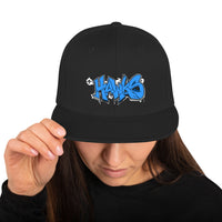 Snapback Hat ~ Jr Hawks Graffiti - [product_type} - RLH Design Group