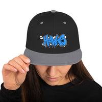 Snapback Hat ~ Jr Hawks Graffiti - [product_type} - RLH Design Group