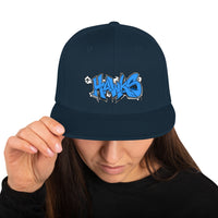 Snapback Hat ~ Jr Hawks Graffiti - [product_type} - RLH Design Group