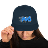 Snapback Hat ~ Jr Hawks Graffiti - [product_type} - RLH Design Group