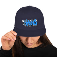 Snapback Hat ~ Jr Hawks Graffiti - [product_type} - RLH Design Group