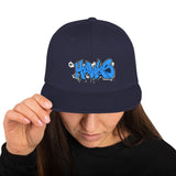 Snapback Hat ~ Jr Hawks Graffiti - [product_type} - RLH Design Group