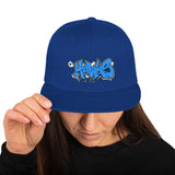 Snapback Hat ~ Jr Hawks Graffiti - [product_type} - RLH Design Group