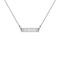 Necklace ~ Engraved Jr Hawks Bar Chain - [product_type} - RLH Design Group