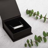 Necklace ~ Engraved Jr Hawks Bar Chain - [product_type} - RLH Design Group