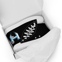 "Jr Hawks" Men’s High Top Canvas Shoes - [product_type} - RLH Design Group