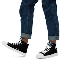 "Jr Hawks" Men’s High Top Canvas Shoes - [product_type} - RLH Design Group