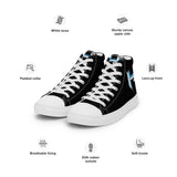 "Jr Hawks" Men’s High Top Canvas Shoes - [product_type} - RLH Design Group